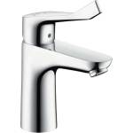 Hansgrohe Focus E2 - Смесител за умивалник с една ръкохватка 100 с комплект за оттичане с тяга, хром 31911000 (31911000)