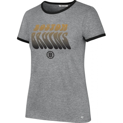 Tričko Boston Bruins Letter Ringer