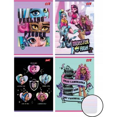 Beniamin Zošit linajkový A5 Monster High