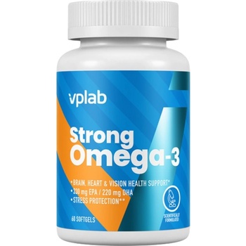 Image 1 of VPLab Strong Omega 3 [60 Гел капсули]