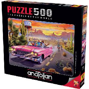 Anatolian Пъзел Anatolian от 500 части - Маршрут 66 (P3634)