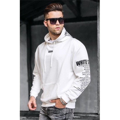 Madmext Мъжки суитшърт 5332 - Бял #319632 (319632_Черно)