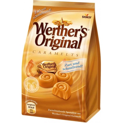 Werther´s Original Smetanové bonbony s karamelem 153 g