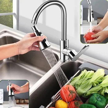 Image 1 of FaucNozzle Удължител за чешма въртящ се на 360° - FaucNozzle