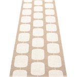 Pappelina Бежова и кремава  ътека за открито и закрито 70x200 cm Sten Light Nougat - Pappelina (ST6H720)