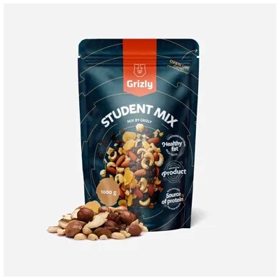 GRIZLY Studentský mix 6 x 1000 g