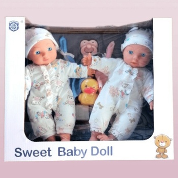 Image 1 of Комплект 2 бебета близнаци с аксесоари 1302