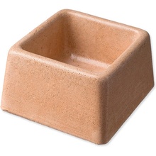 Be-Mi Miska Tvaroh betonová čtvercová 8 cm