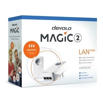 Devolo magic 2 LAN triple Starter Kit D 8514