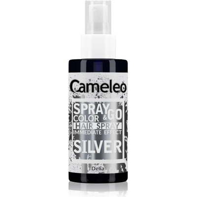 Delia Cosmetics Cameleo Spray & Go тониращ спрей за коса цвят Silver 150ml