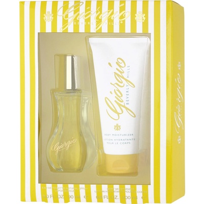 Giorgio Beverly Hills Giorgio EDT 90 ml + tělové mléko 200 ml dárková sada