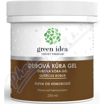 Green idea dubová kůra masážny gél 250 ml