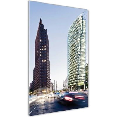 Vertikálny foto obraz fotografie na skle Mrakodrapy 50x100 cm