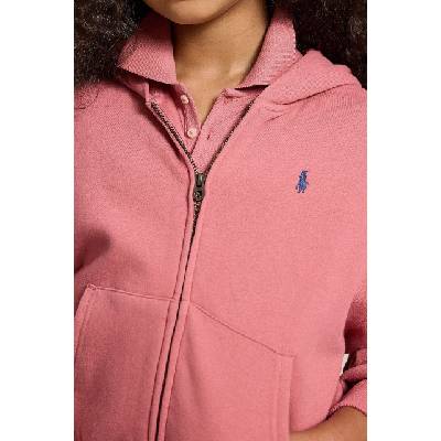 Ralph Lauren суичър с цип и качулка за деца с памук (313950936501)