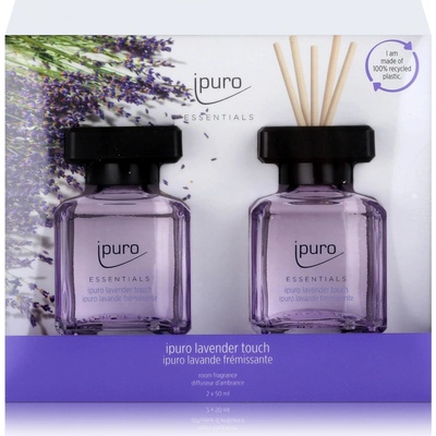 Ipuro Aroma difuzér Essentials Lavender Touch 2 x 50 ml