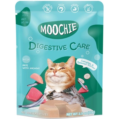 Moochie Tráviaca starostlivosť s ančovičkami 70 g