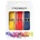 Trender Каишки Trender - Trio Groove Silicone, 22 mm, 3 броя, жълта/червена/синя (TR-TRIO39)