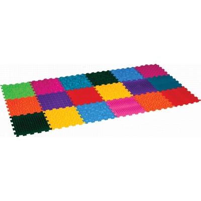 Empt Masážní ortopedická podložka Puzzle „Mega Mix“ 18 modulů