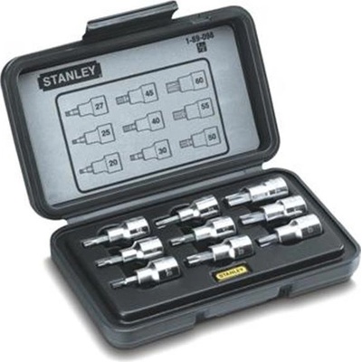 Stanley 1-89-098 - Sada hlavic zástrčných (GOLA) 1/2", 9-dílná, TORX