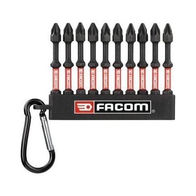 Facom RÁZOVÝCH BITŮ 25 MM PZ1 (2X) - PZ2 (6X) - PZ3 (2X) - FC-END.JP101