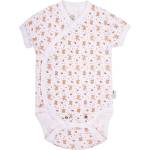 Bio Baby Боди с къс ръкав Bio Baby - органичен памук, 62 cm, 3-4 месеца, бяло-бежово (97220101) - baby
