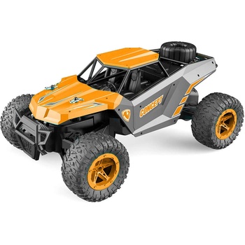 Buddy Toys Muscle X Car с дистанционно управление (BRC 16.522) - оранжево-жълто (BRC 16.522 Muscle X)