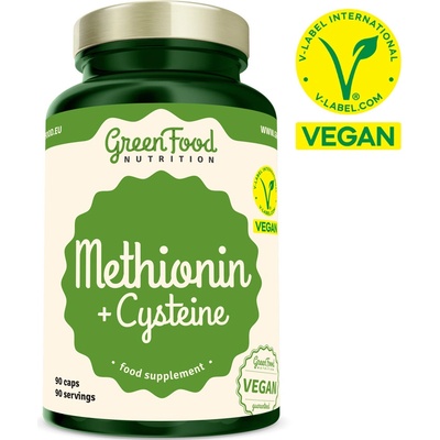GreenFood Nutrition Methionin + Cysteine 90 kapslí