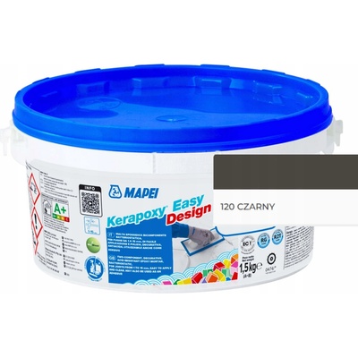 MAPEI KERAPOXY EASY DESIGN 1,5 kg Čierna