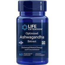 Life Extension Optimised Ashwagandha Extract extrakt z Ashwagandhy 60 rostlinných kapslí