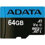 ADATA microSDXC 64GB C10/UHS-I/A1 AUSDX64GUICL10A1-RA1