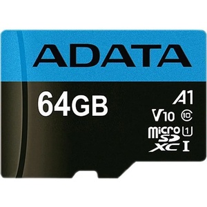ADATA microSDXC 64GB C10/UHS-I/A1 AUSDX64GUICL10A1-RA1