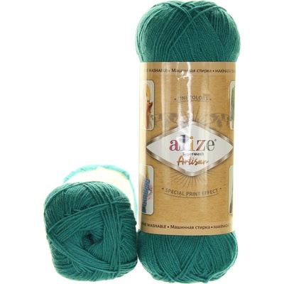 Alize Superwash Artisan 507 smaragdová