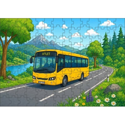 Moon River s autobusem 500 dílků