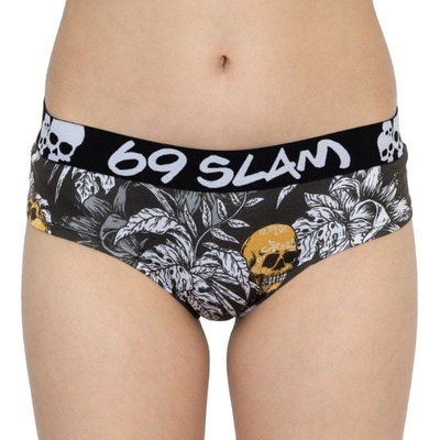 69SLAM dámske nohavičky boxer bamboo wild garden