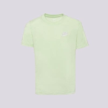 Nike Тениска K Nsw Tee Emb Futura Lbr Unisex детски Дрехи Тениски FZ5177-303 Неоново Жълто 147-158 (FZ5177-303)