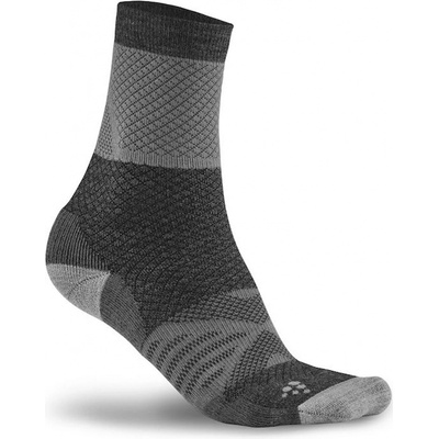 Craft ponožky XC Warm bílá s černou
