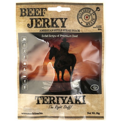 Snack Time Sušené hovězí maso Beef Jerky Teriyaki 25 g – Zbozi.Blesk.cz