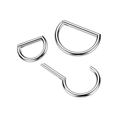 Šperky4U piercing segment půlkruh titan TIT1337-1210