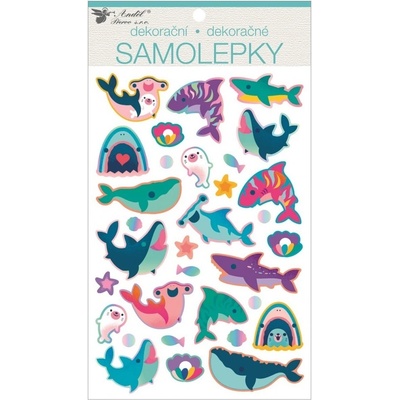 Samolepky moře plastické