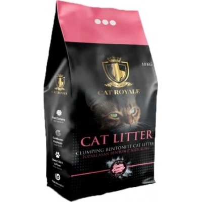 Geoclay Cat Royale - Висококачествен бял бентонит за котешка тоалетна с аромат на бебешка пудра, 5 кг