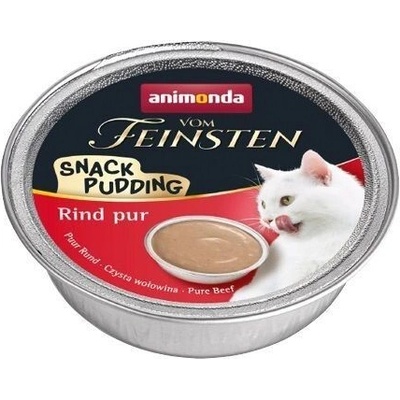 Vom Feinsten Cat Snack Pudding hovězí 3 x 85 g