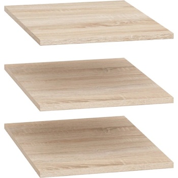 Image 1 of BRW Рафтове за гардероб 3 броя nepo plus szf3d2s дъб сонома