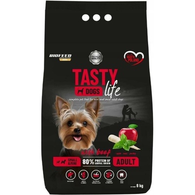 Biofeed Tasty Dog Life adult malé hovězí 8 kg
