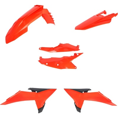 Acerbis Malá sada plastov Acerbis pre KTM SX 25–27 SXF 25–27 fluo oranž