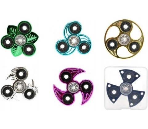 Fidget Spinner chrom