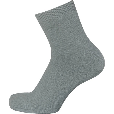 KNITVA Bavlněné froté ROBIN 5 párů šedá střední