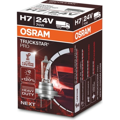 Osram Truckstar PRO H7 PX26d 24V 70W 64215TSP