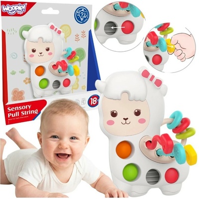 WOOPIE Senzorická manipulačná hračka Montessori - Lama