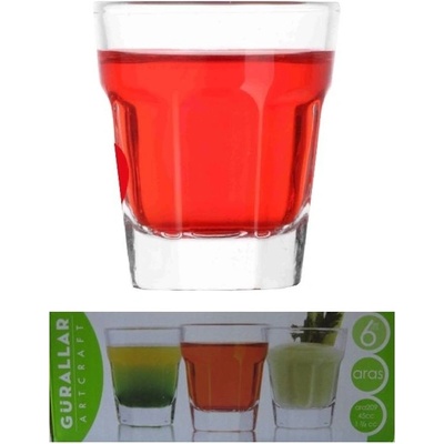 CZ SKLADEM CZ sklen ARAS v 5 6cm panák FANTA 6 x 45 ml