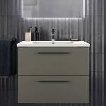 Ideal Standard i. life B стенен долен шкаф, матово кварцово сиво, 2 чекмеджета, 80 см (T5272NG)